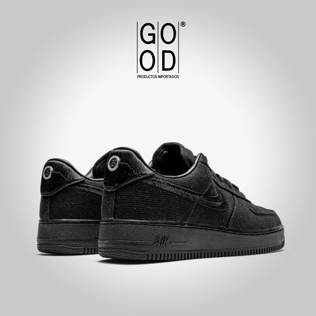 Nike Air Force One x Stussy "Black"