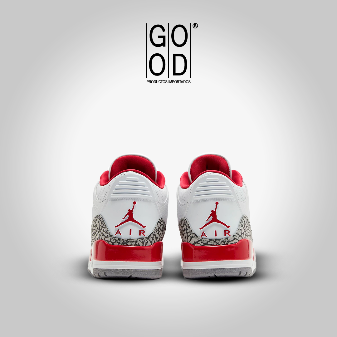 Nike Air Jordan 3 "Cardinal Red"