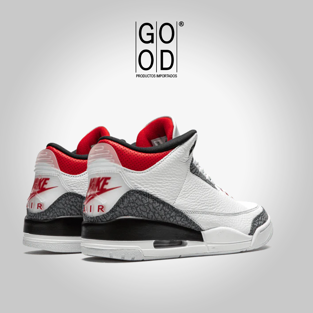 Nike Air Jordan 3 "Fire Red Denim"