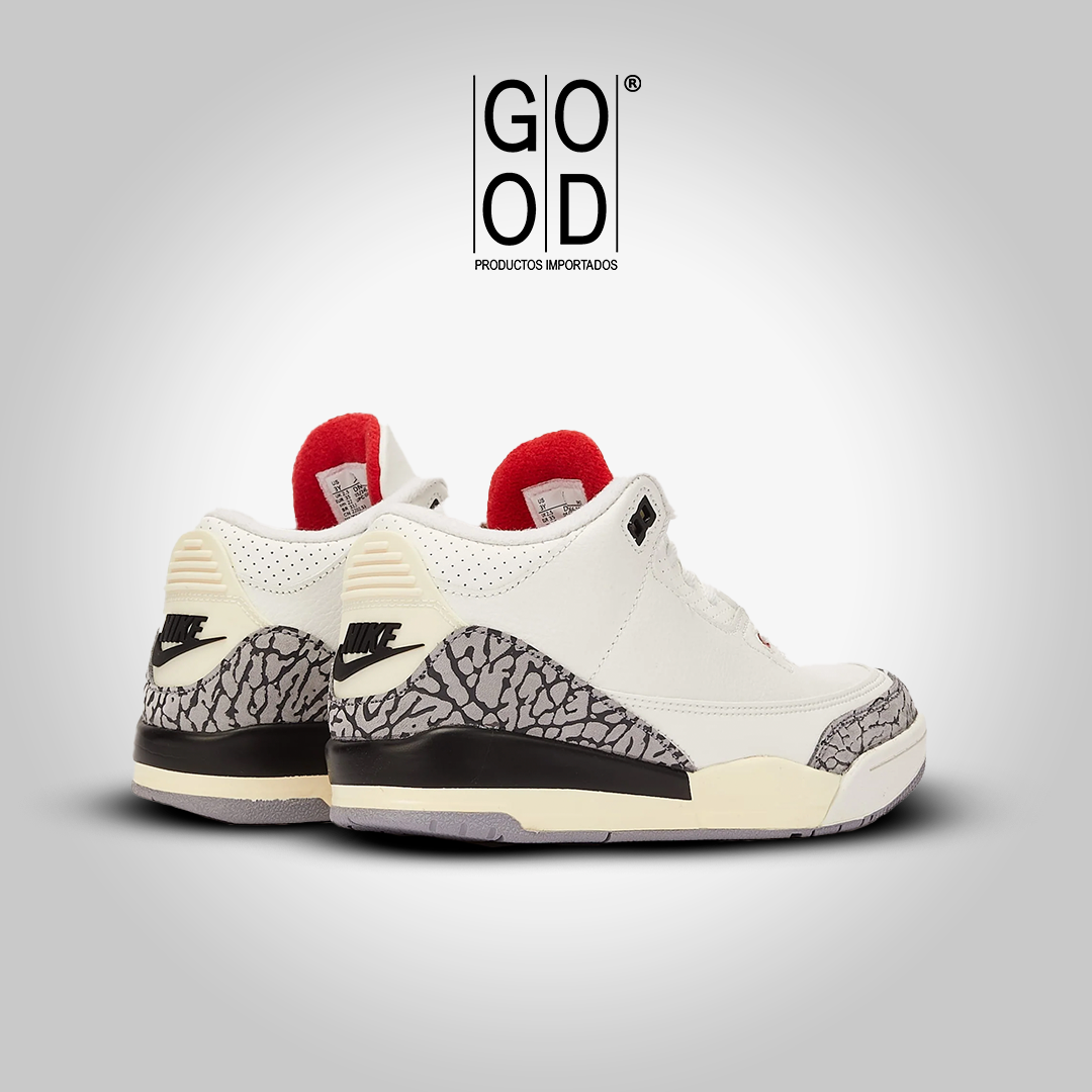 Nike Air Jordan 3 "White Cement"