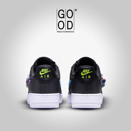 Nike Air Force One "Carabiner Swoosh Black"