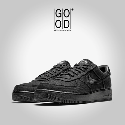 Nike Air Force One x Stussy "Black"