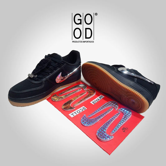 Nike Air Force One x Travis Scott "Black"