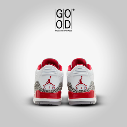 Nike Air Jordan 3 "Cardinal Red"
