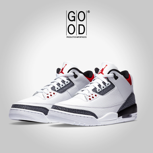Nike Air Jordan 3 "Fire Red Denim"